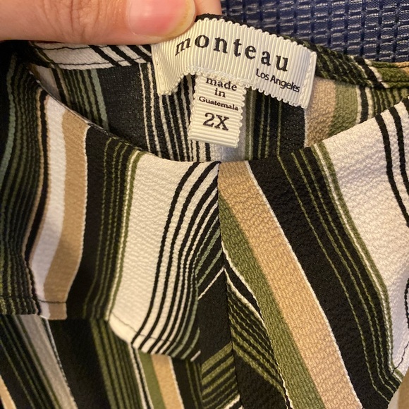 Striped Ruffle Dress - Picture 5 of 7